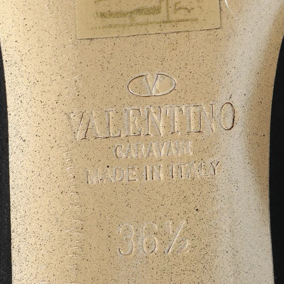 Valentino Bowtie Back Suede Leather OTK Over the Knee Boots Women EU 36.5 Black - Picture 12 of 13